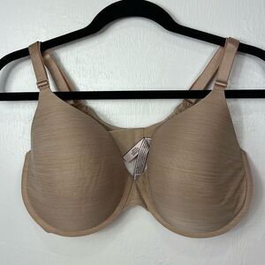 Victoria’s Secret Beige Uplift Semi Demi Underwire Bra Size 38DDD